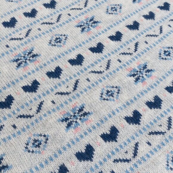 Toad & Co Women's Cazadero Crew Sweater Heather Gray Heart - Picture 9 of 14